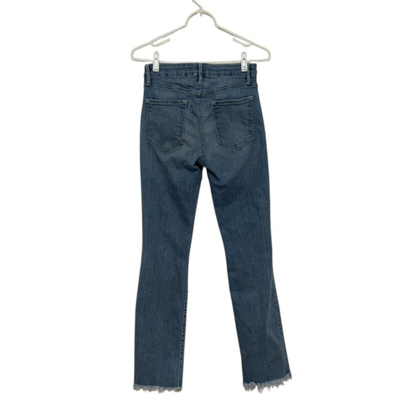 Frame Denim Le Mini Boot Le Freak Light Wash Jeans Size 28 - Picture 4 of 9